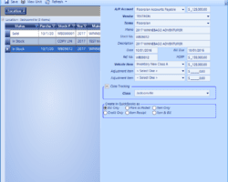 Vehicle Bill Screenshot