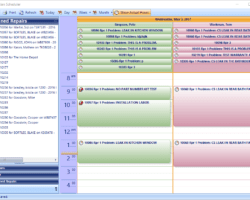 Service Technician Scheduler Screenshot