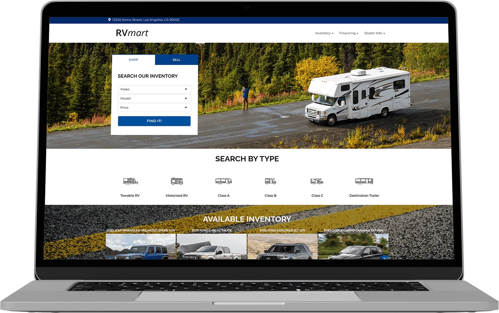 Dealership Management Software RVMart