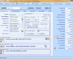 Sales Quote Screenshot On EverLogic Dealership Management Software